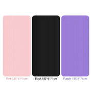 Yoga Mat Non Slip Exercise Mat 10mm Thick Solid Color Fitness Mat 72x23.8in Yoga Workout Mat Multi-Function for Home Gym