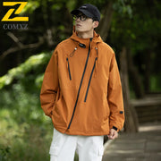 Men's Jacket 2025 New Fashion Hooded Waterproof Windproof Jackets
