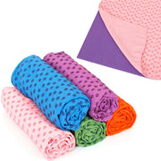Foldable Non-Slip Yoga Mat – 183x63cm Pilates Fitness Blanket