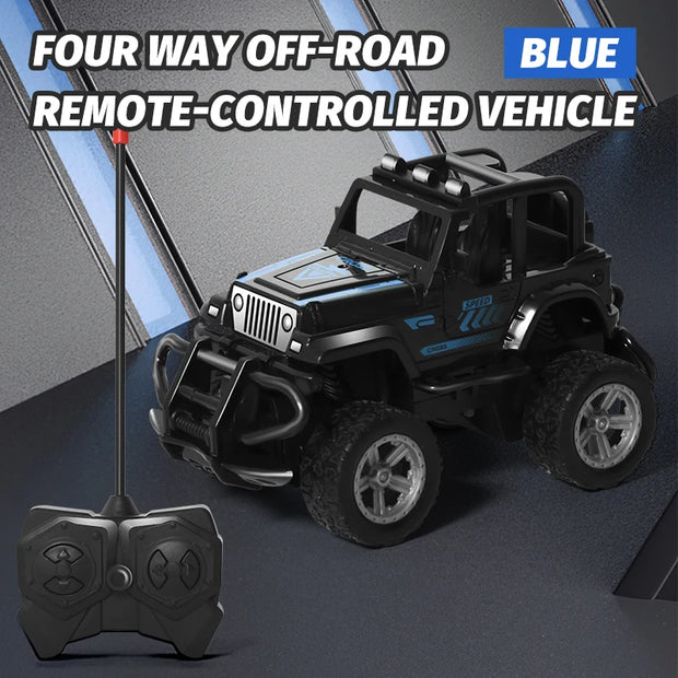 Remote Control Off-Road Car Toy – 4WD Drift Rebound Vehicle for Kids
