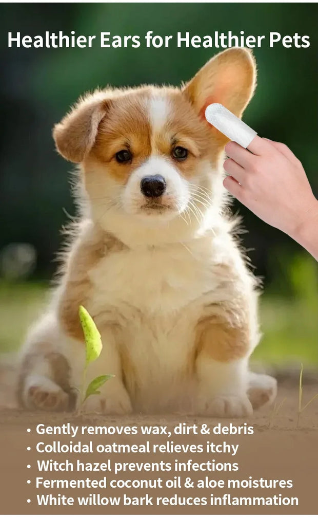 Pet Silicone Finger Toothbrush – Oral Cleaning for Dogs & Cats