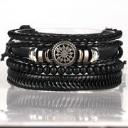 Leather Braided Bracelet for Men - Stylish 2024 Design
