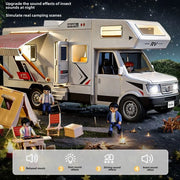 Luxury RV Toy Car for Kids – Movable Travel & Camping Model Playset