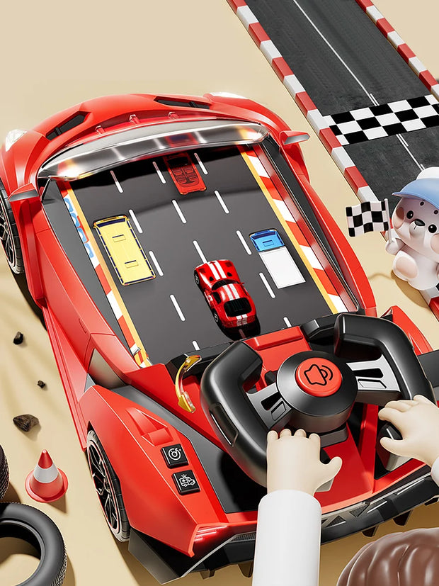 Kids Toy Steering Wheel Car – Music, Lights, Interactive Game for 3+ Years, Birthday Gift