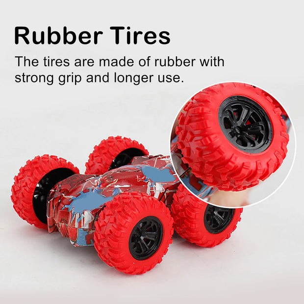 Kids Double-Sided Inertial Toy Car – Anti-Collision Off-Road Vehicle
