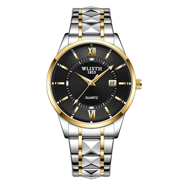 WLISTH Men’s Business Watch – Stainless Steel Quartz