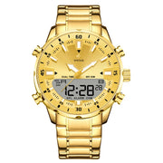 WWOOR Men’s Luxury Digital Sports Watch – Big LED Waterproof Quartz Wristwatch