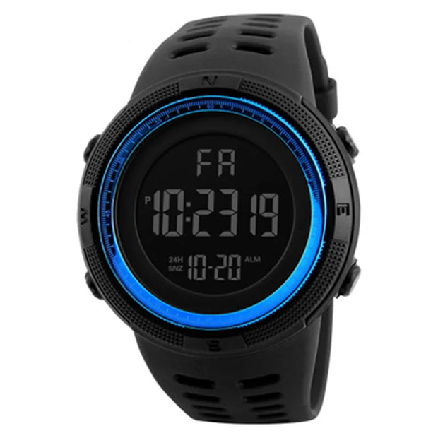 Men’s Military Sports Digital Watch – LED Multifunction
