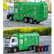 Urban Sanitation Toy Car – Engineering Garbage Truck with Sound, Educational Toy for Kids