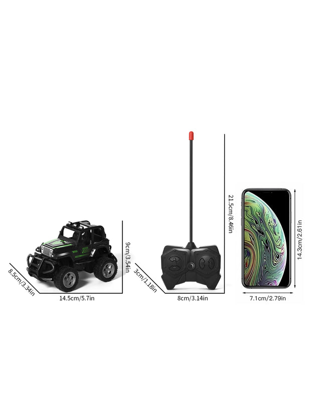 Remote Control Off-Road Car Toy – 4WD Drift Rebound Vehicle for Kids