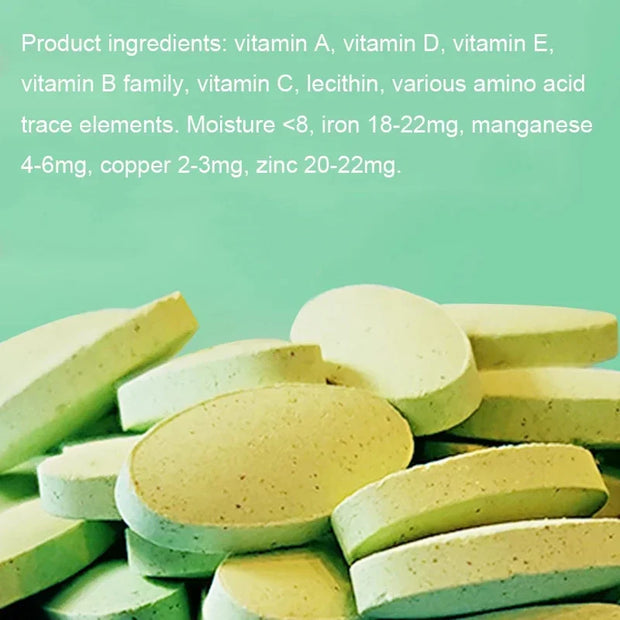 Pet Multivitamin Tablets for Dogs & Cats – 180pcs Hair, Immunity & Nutrition Support