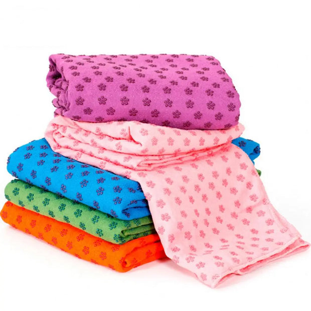 Foldable Non-Slip Yoga Mat – 183x63cm Pilates Fitness Blanket