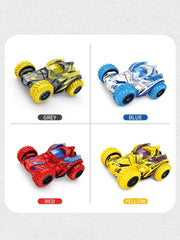 Stunt Spinning Pull-Back Car Toy – 360° Rotation for Kids & Toddlers