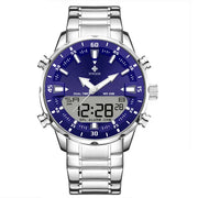 WWOOR Men’s Luxury Digital Sports Watch – Big LED Waterproof Quartz Wristwatch