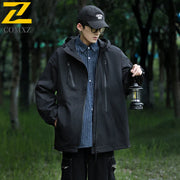 Men's Jacket 2025 New Fashion Hooded Waterproof Windproof Jackets