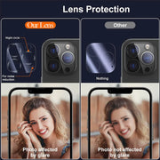iPhone Camera Lens Protector – Tempered Glass for iPhone 12–16 Pro Series