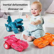 2-in-1 Dinosaur Transformation Car Toy – Action Collision Vehicle for Kids
