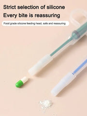 Pet Silicone Pill & Liquid Feeder – Reusable Dog & Cat Medicine Dispenser