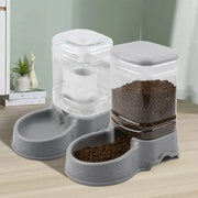 3.8L PP Pet Feeder & Water Fountain, Automatic Drink Bowl for Cats & Dogs