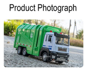 Urban Sanitation Toy Car – Engineering Garbage Truck with Sound, Educational Toy for Kids