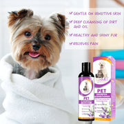 Dog Shampoo – Anti-Itch, Odor Removal, Stain Care & Hair Nourishing Pet Wash