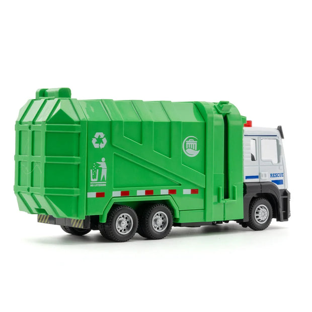 Urban Sanitation Toy Car – Engineering Garbage Truck with Sound, Educational Toy for Kids