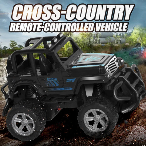 Remote Control Off-Road Car Toy – 4WD Drift Rebound Vehicle for Kids