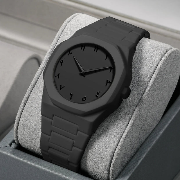 Men’s Modern Sports Watch – Creative Design, Waterproof Quartz 2025
