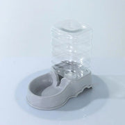 3.8L PP Pet Feeder & Water Fountain, Automatic Drink Bowl for Cats & Dogs