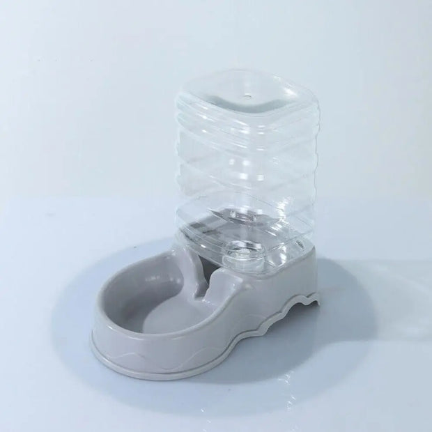3.8L PP Pet Feeder & Water Fountain, Automatic Drink Bowl for Cats & Dogs