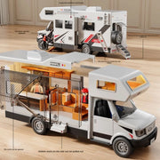 Luxury RV Toy Car for Kids – Movable Travel & Camping Model Playset