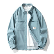 Men Jacket American Style Comfortable Breathable Fashionable Versatile Workwear Jacket