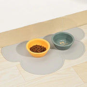 Non-Slip Waterproof Pet Feeding Mat – Silicone Placemat for Dogs & Cats
