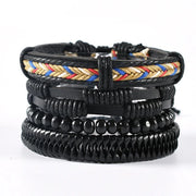 Leather Braided Bracelet for Men - Stylish 2024 Design