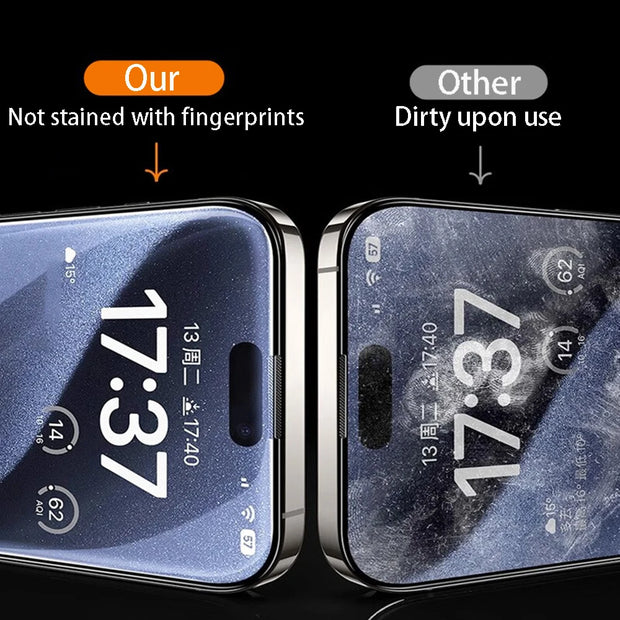 4-Pack iPhone Tempered Glass Screen Protector – iPhone 7–16 Pro Max