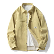 Men Jacket American Style Comfortable Breathable Fashionable Versatile Workwear Jacket