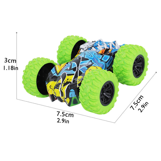 Kids Double-Sided Inertial Toy Car – Anti-Collision Off-Road Vehicle