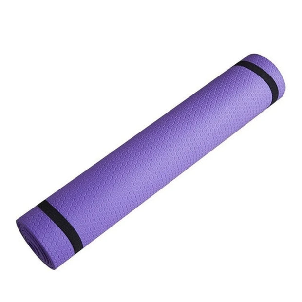 Anti-Skid EVA Yoga Mat – 3-6MM Thick Comfort Foam for Pilates & Gym Workout