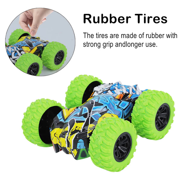 Kids Double-Sided Inertial Toy Car – Anti-Collision Off-Road Vehicle