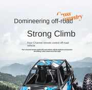 RC Car Toy - Cross-Country 4WD Drift Racing, High-Speed Climbing for Boys & Girls