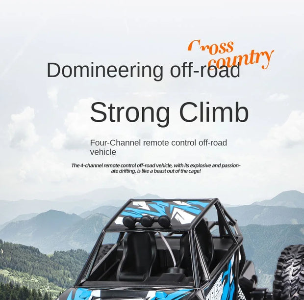RC Car Toy - Cross-Country 4WD Drift Racing, High-Speed Climbing for Boys & Girls