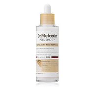 Dr. Melaxin Exfoliant Rice Ampoule in a dropper bottle for skin hydration and radiance boost.