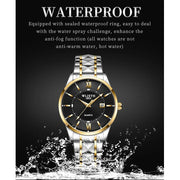WLISTH Men’s Business Watch – Stainless Steel Quartz