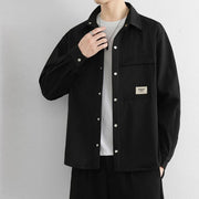 Men Jacket American Style Comfortable Breathable Fashionable Versatile Workwear Jacket