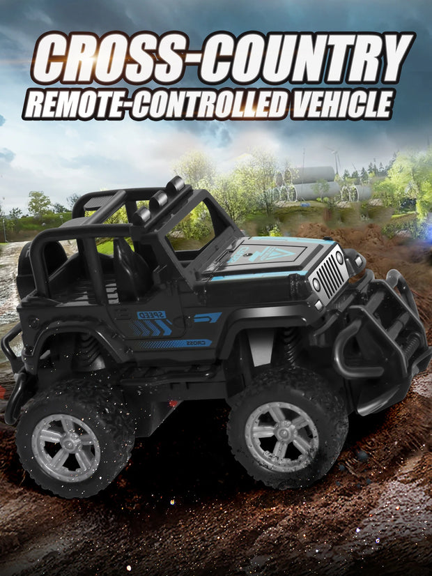 Remote Control Off-Road Car Toy – 4WD Drift Rebound Vehicle for Kids