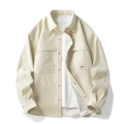 Men Jacket American Style Comfortable Breathable Fashionable Versatile Workwear Jacket