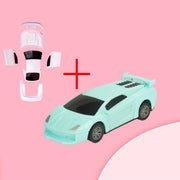 Children's Rebound Collision Explosion Car DIY Model Toy for Boys & Girls