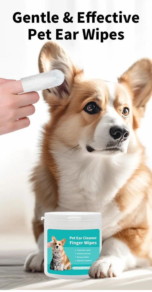 Pet Silicone Finger Toothbrush – Oral Cleaning for Dogs & Cats