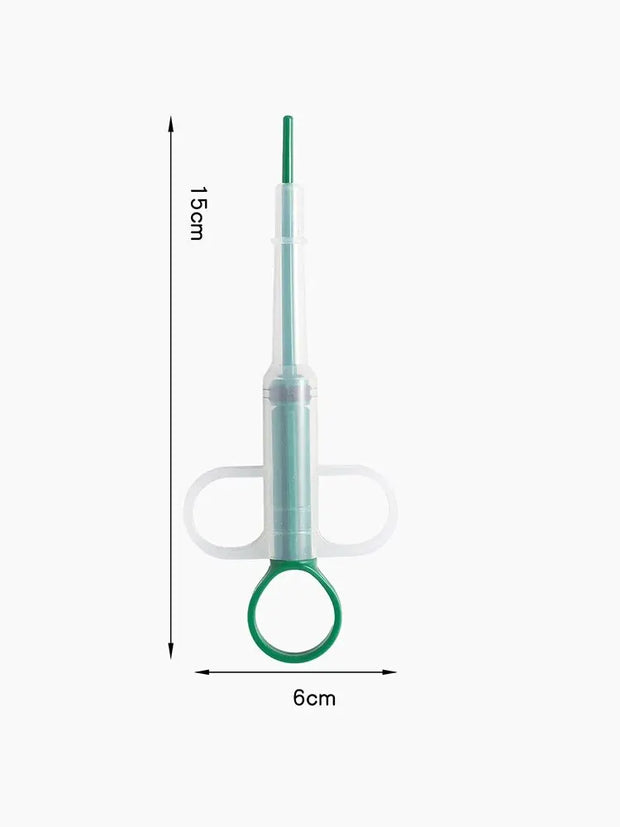 Pet Silicone Pill & Liquid Feeder – Reusable Dog & Cat Medicine Dispenser