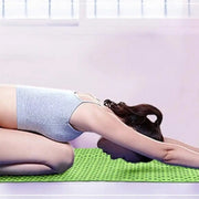 Foldable Non-Slip Yoga Mat – 183x63cm Pilates Fitness Blanket